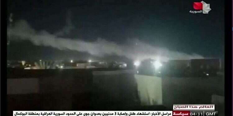 US: Airstrikes in Syria, Iraq intended to deter Iran