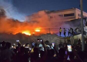 64 killed, dozens wounded injured in coronavirus hospital fire in Iraq
