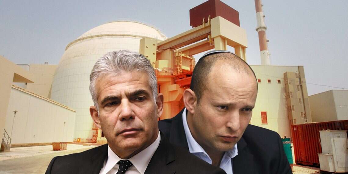 Iran is racing toward a nuclear bomb and the Lapid-Bennett government is silent