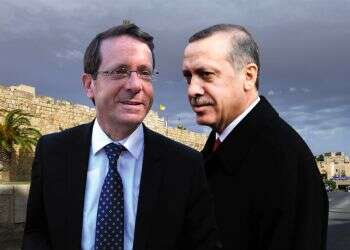 Signaling potential rapprochement, President Herzog, Turkey's Erdogan speak