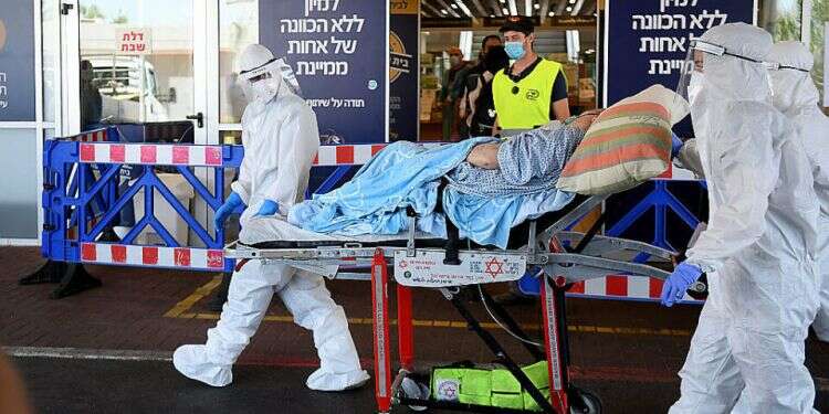 There are 63 Israelis in serious condition, 12 of whom are on ventilators Delta variant spreads across Israel as COVID cases double within a week