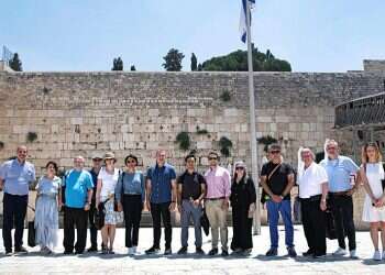 Ambassadors tour Israel to better comprehend its many security challenges