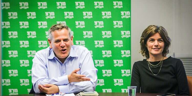 Health Minister Nitzan Horowitz and Environmental Protection Minister Tamar Zandberg of Meretz Israeli, PA ministers meet for first time in years