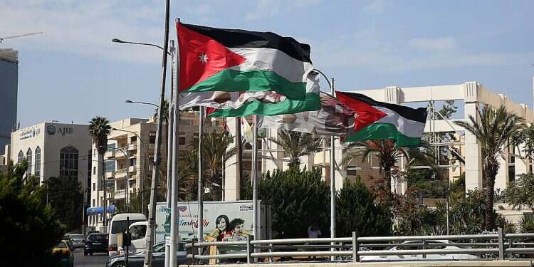 Jordanian flags Are Israel and Jordan ready to turn over a new leaf?