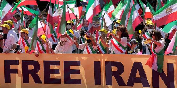 Iranian exiles protest, demand prosecution of president-elect