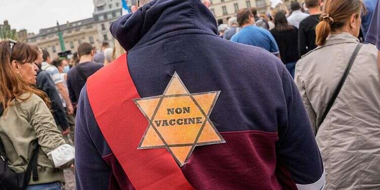Holocaust survivor blasts protesters for comparing vaccines to Nazi atrocities