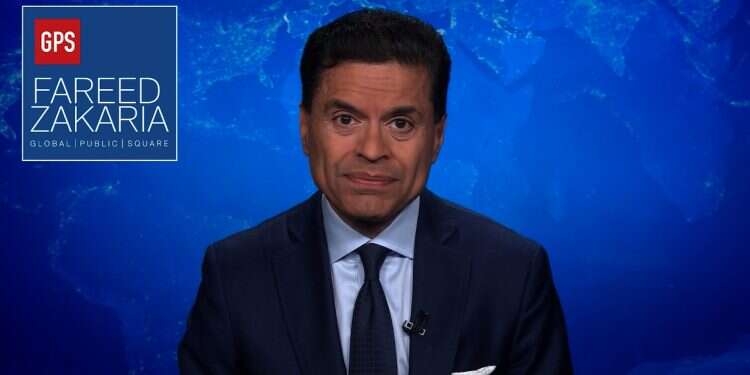 CNN's Fareed Zakaria | Screenshot CNN's Fareed Zakaria apologizes to JCPA chief Dore Gold for erroneous report