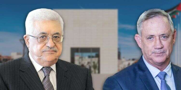 Gantz, Abbas meet as PA calls to increase international pressure on Israel