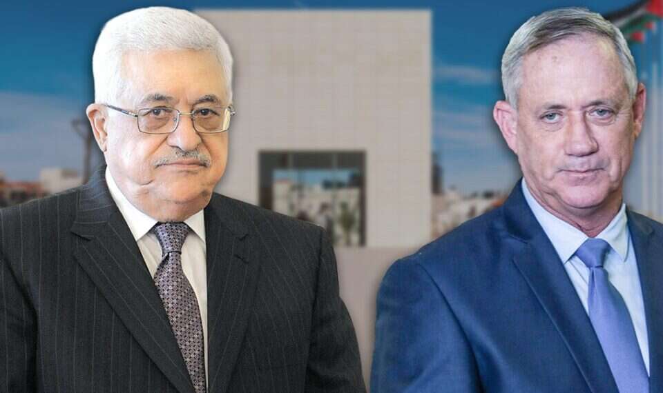 Gantz, Abbas meet as PA calls to increase international pressure on Israel