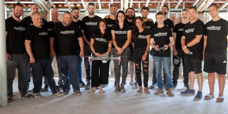 The AgroScout team AgroScout raises $7.5M to expand AI-based agronomy analytics