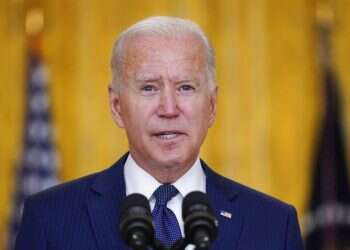 US President Joe Biden speaks about the bombings at the Kabul airport that killed at least 12 US service members, from the East Room of the White House, Aug. 26, 2021 Biden: US will hunt down Kabul bombers, 'make them pay'