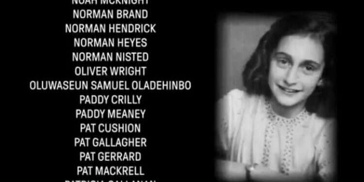 Photo of Anne Frank winds up in English soccer team's tweet honoring fans who died of COVID