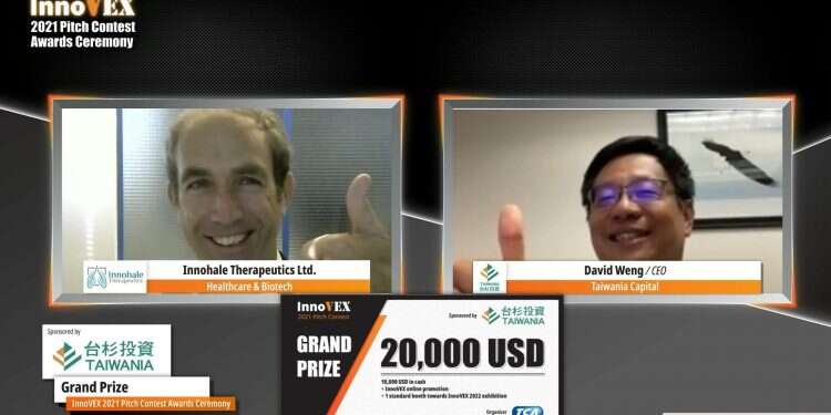 Innohale Therapeutics, an Israeli startup, wins the Grand Prize with their PowerNO portable system Innohale medical startup wins InnoVEX pitch competition grand prize