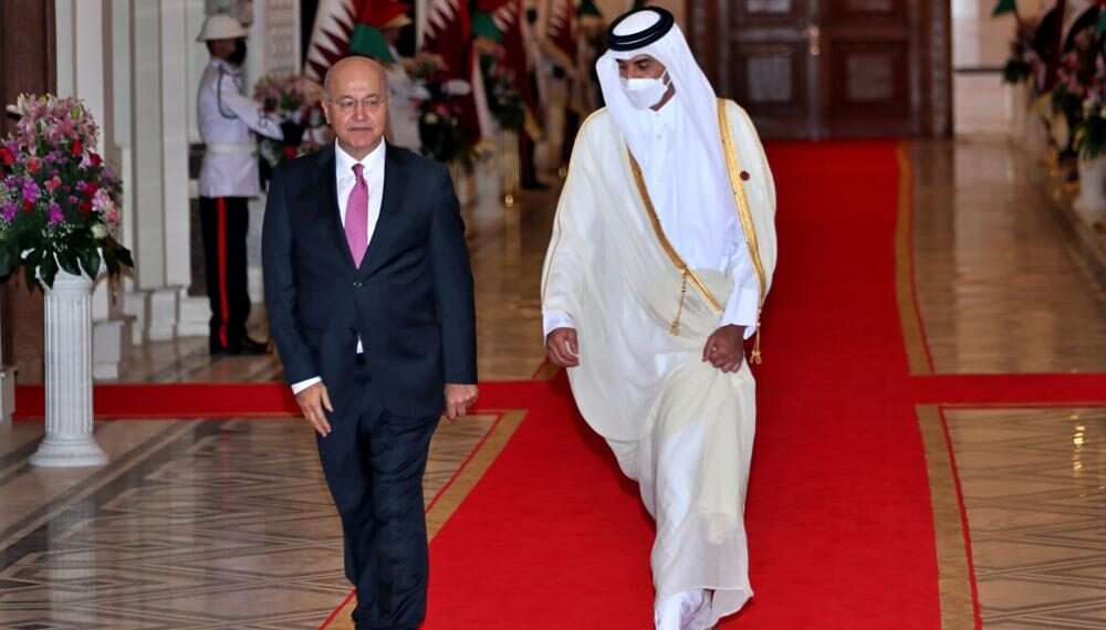 Iraq brings together Mideast rivals in bid to ease tensions