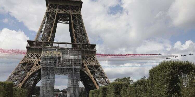 France prepares for 2024 Olympics with slogan "higher, faster, stronger"