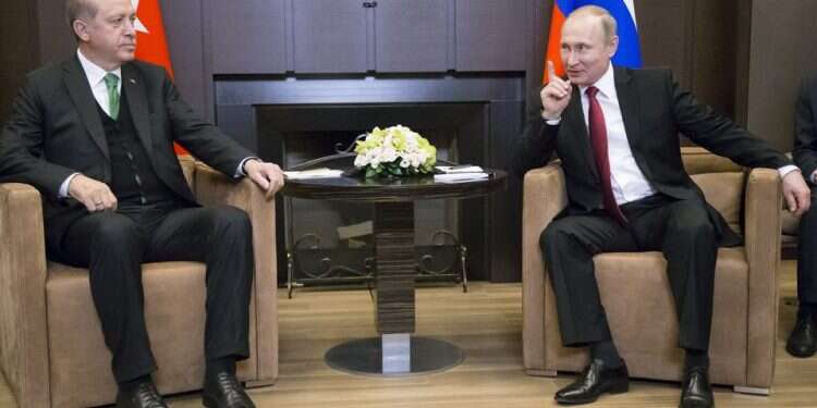 Putin, Erdogan agree to strengthen coordination on Afghan issues