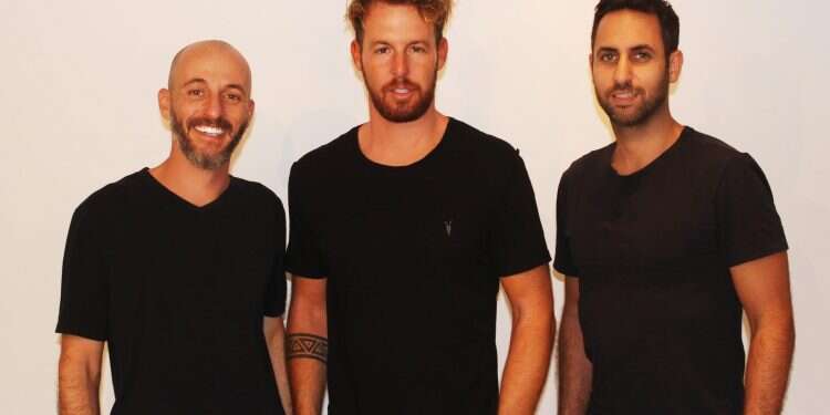 Left to right: STOREE founders Idan Sergi, Asaf Shapira and Chen Cohen STOREE retail management startup raises $8M in seed round