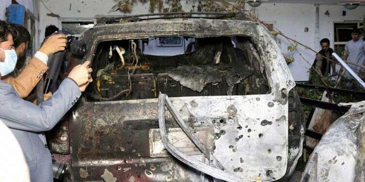 US drone kills ISIS bombers planning another attack on Kabul airport