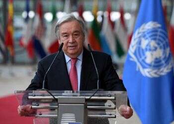 United Nations Secretary General Antonio Guterres, June 24, 2021 Is humanity on the brink of breakdown of global order?