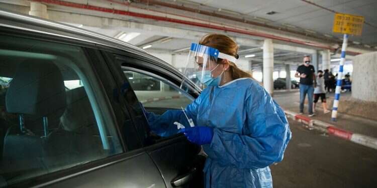 Coronavirus infection rate drops to lowest level in a month