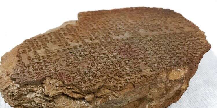 3,500-year-old clay tablet repatriated to Iraq