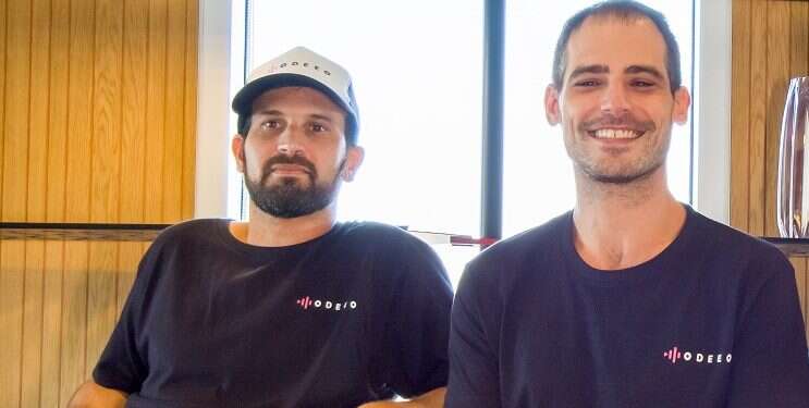 CPO Elad Stern, left, and
CE Amit Monheit In-game advertising platform Odeeo raises $1M