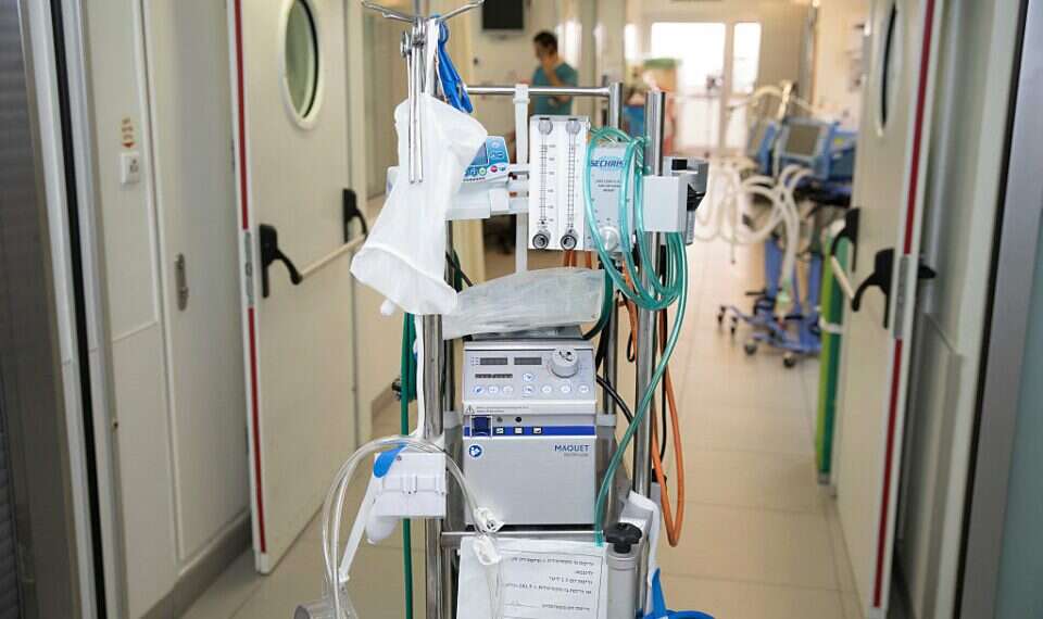 An ECMO, or extracorporeal membrane oxygenation, machine 'Israel is at the forefront of ECMO innovation'