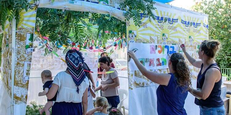 The sukkah and its blessings