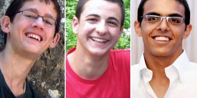 Court orders Hamas to compensate families of 3 murdered teens