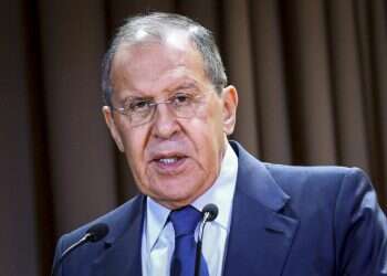 Russian Foreign Minister Sergey Lavrov Intelligence strife sees Russia suspend its mission at NATO