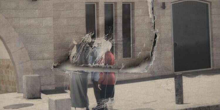 Why are state authorities powerless against vandals who deface images of women?