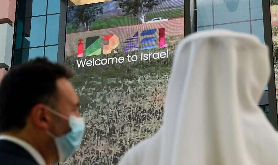 A Foreign Ministry media tour at the Israeli pavilion at the Dubai Expo, Sept. 27, 2021 High-tech and online presence: The Israeli pitch in Dubai