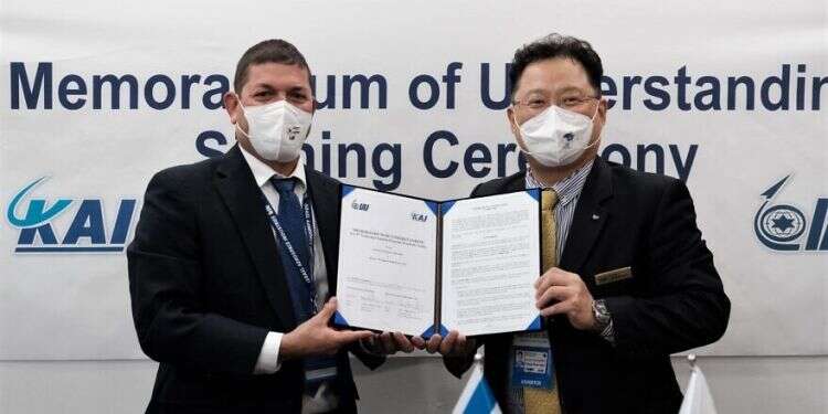 Israel Aerospace Industries, Korean counterpart expand R&D ties