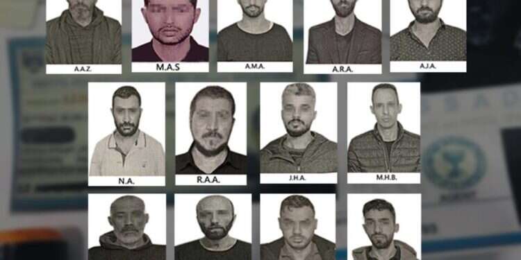 Erdogan outlet posts pictures of captured 'Mossad spies'
