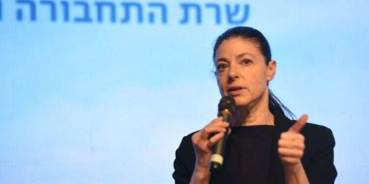 Transportation Minister Merav Michaeli (Ritvo Photography) Israel has been 'Judea and Samaria state' for too long, Labor MK says