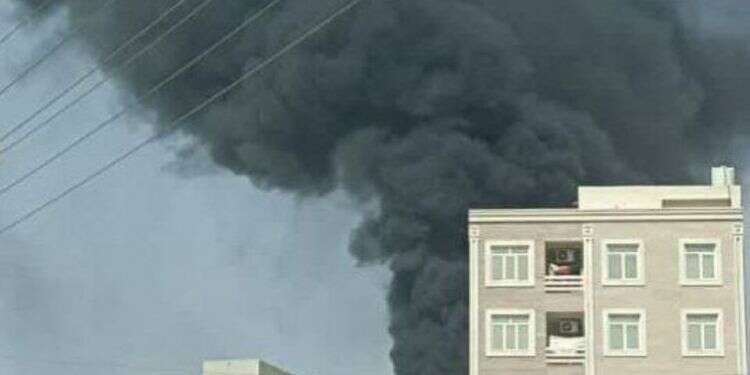 Massive fire breaks out at Iranian power plant
