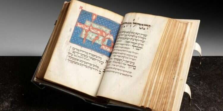 Ancient Jewish prayer book sells for record-breaking $8.3M