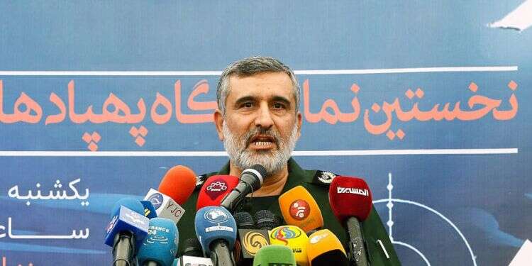 Head of the IRGC's Aerospace Division Brig. Gen. Amir Ali Hajizadeh in Tehran, Sept. 21, 2019 IRGC general: Any war with Iran will end with Zionist regime's termination