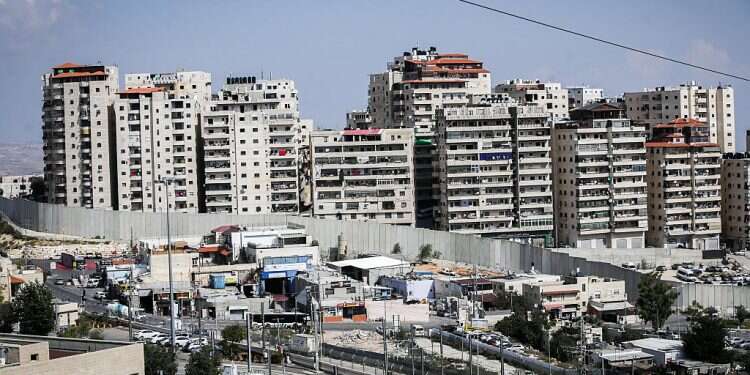 The northeast Jerusalem neighborhood in Shuafat Israel to instate housing 'lottery' for Palestinians in east Jerusalem