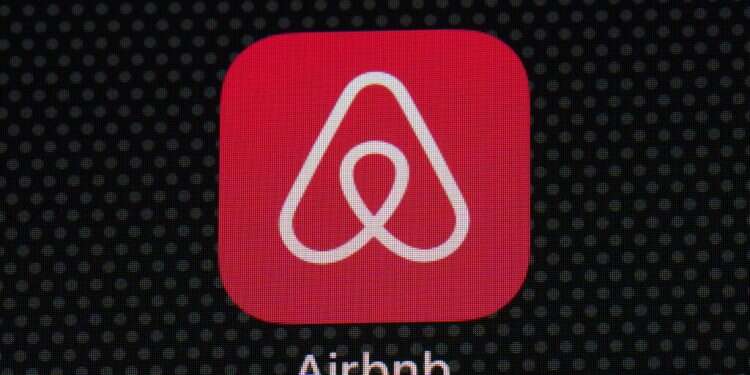 The Airbnb app icon is seen on an iPad screen Airbnb reports Q3 profit of $834M as travel resumes