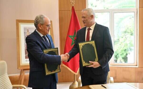 In Morocco, Gantz inks landmark deal paving way for weapon sales