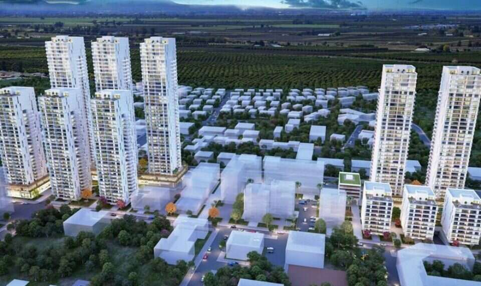 An Aura Israel project in Netanya Aura shares surge amid significant growth projections