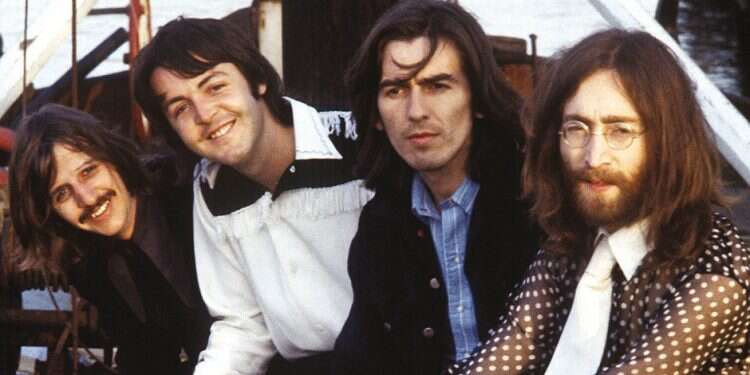 Beatles members from left to right: George Harrison, Paul McCartney, Ringo Starr, John Lennon I Archives Previously unheard song by Beatles members revealed