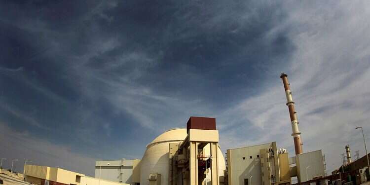 Iran's nuclear facility at Bushehr, 1,200 km. (746 miles) south of Tehran, is seen in 2010 Military option against Iran 'on the table,' public security minister warns