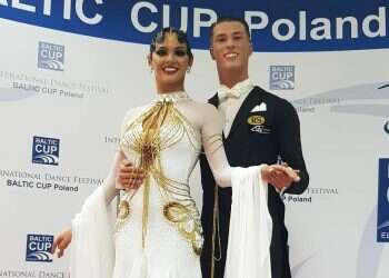 Israeli couple takes bronze at world ballroom dancing competition