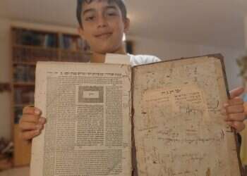 Israeli boy discovers Nazi-era Gemara on side of road