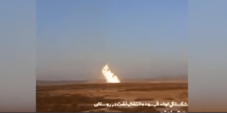 Explosion reported at gas pipeline in Iran