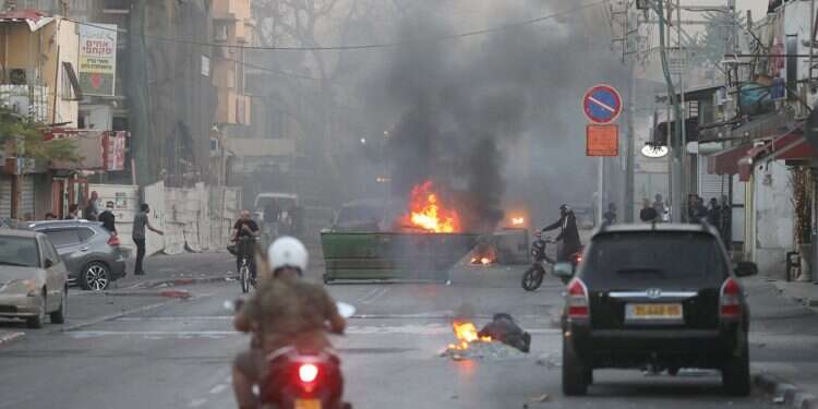 Rioting in Jaffa during Operation Guardian of the Walls in May 2021 IDF revamps plan for next war to account for enemies at home