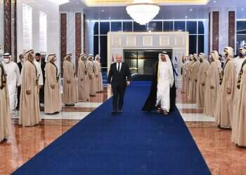 PM Bennett arrives in UAE for historic visit, says relations will deepen