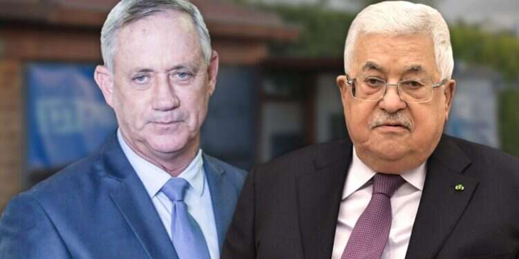 Sources: Gantz failed to convince Abbas to end action against Israel at ICC